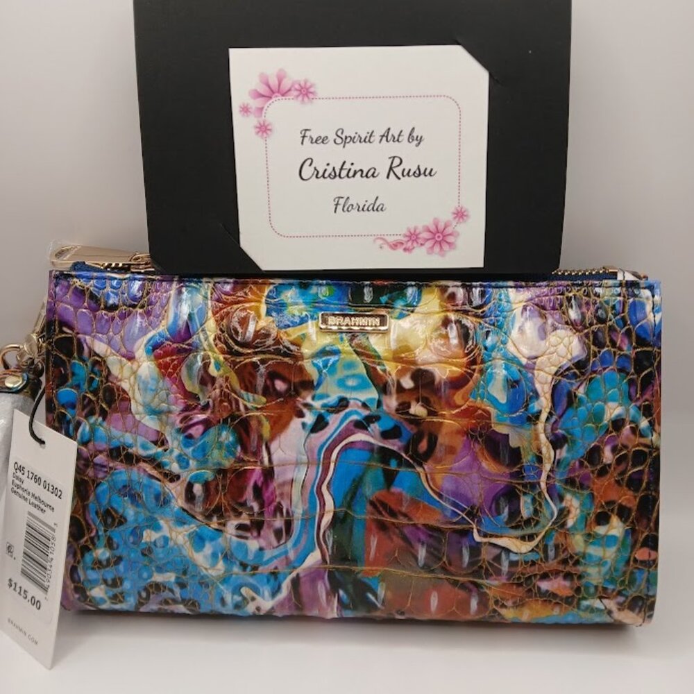 Brahmin Daisy Euphoria NWT Gorgeous print